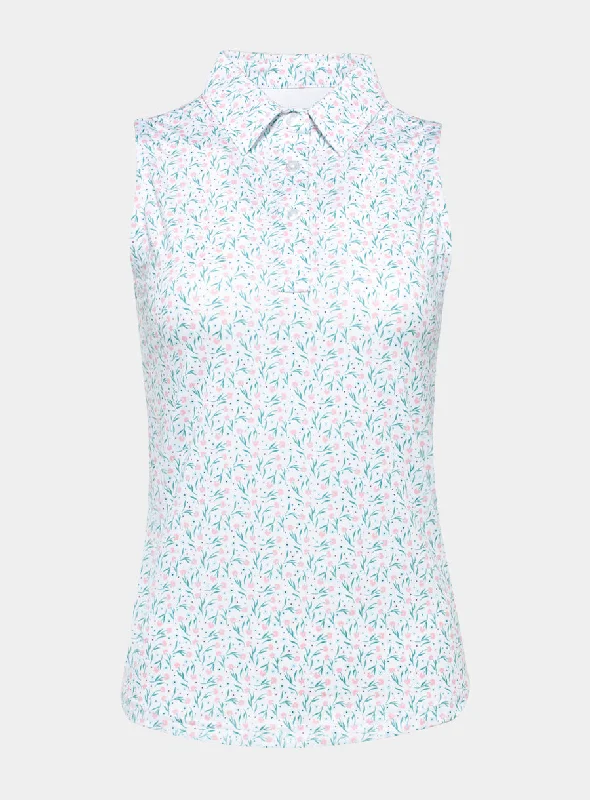 Freya Sleeveless Polo