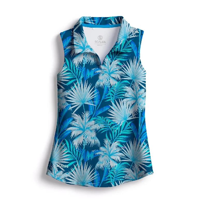 Palm City Womens Sleeveless Polo