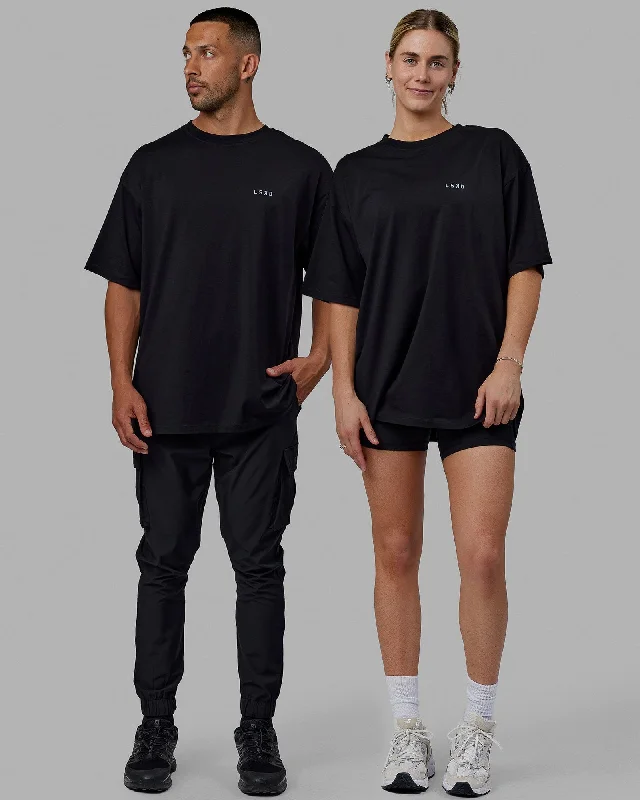 Unisex Deluxe PimaFLX Tee Oversize - Black