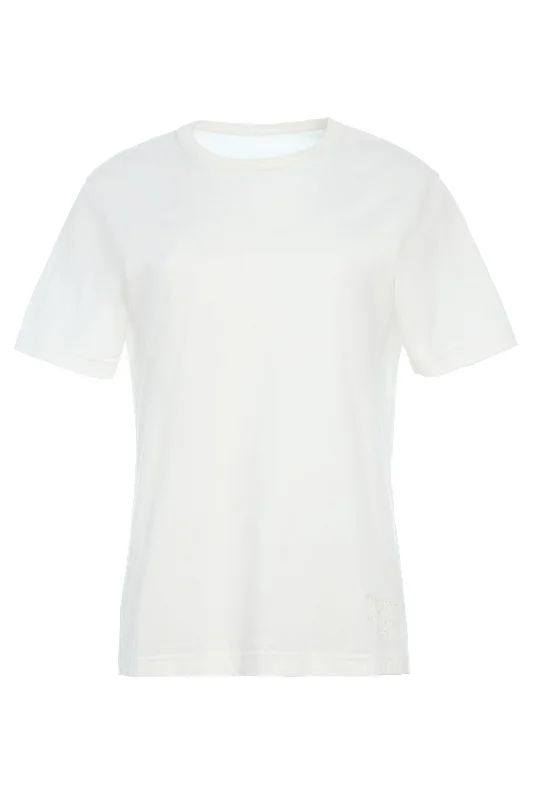 Bandeira T-Shirt in White Fine Cotton Jersey