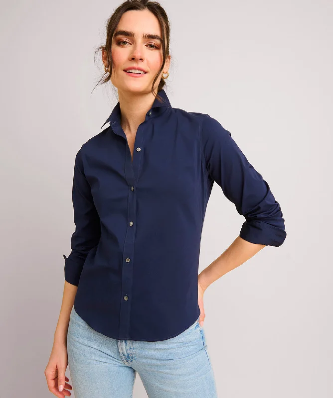 Wrinkle-Free Stretch Cotton Bella Shirt