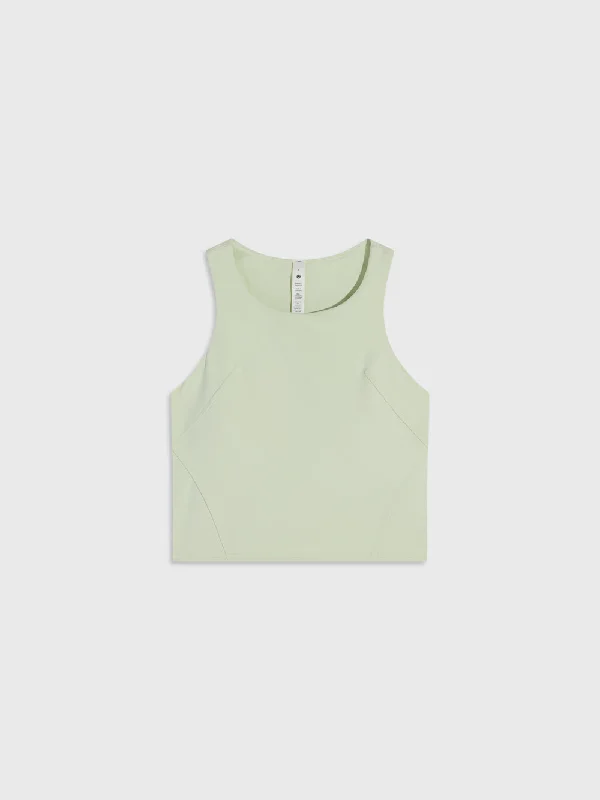 LULULEMON KOHLRABI GREEN WUNDER TRAIN RACERBACK TANK