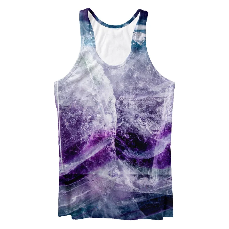 Mineral Stone Fluorite Crystal Tank Top