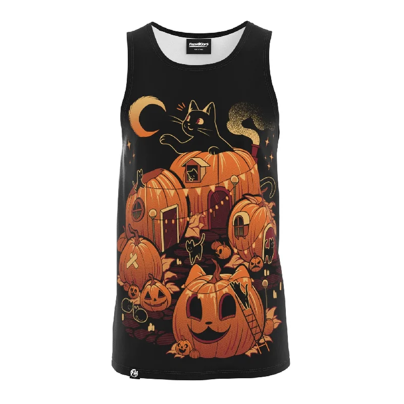 Pumpkin House Tank Top