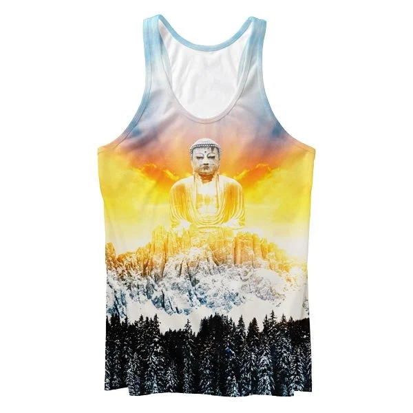 Sunrise Buddha Tank Top