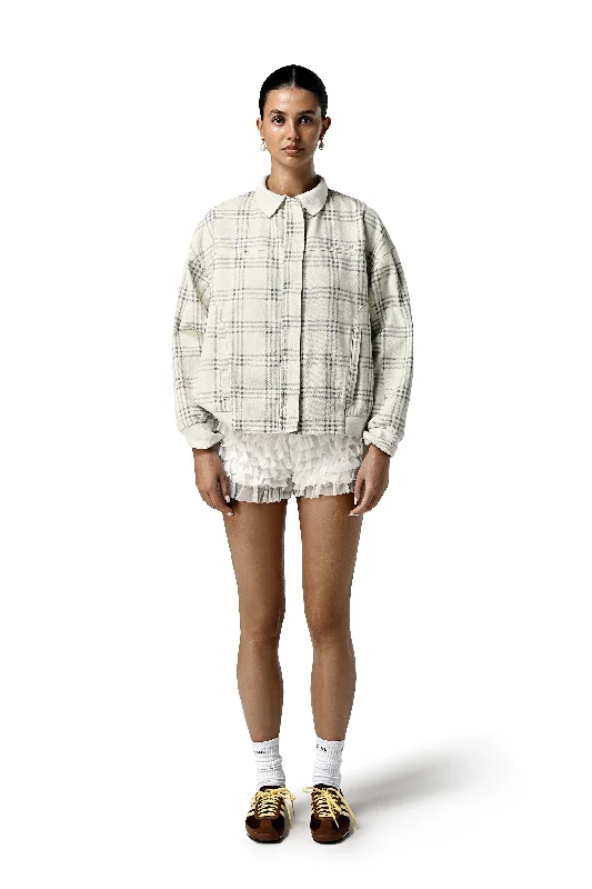 Ducky Check Bomber Jacket