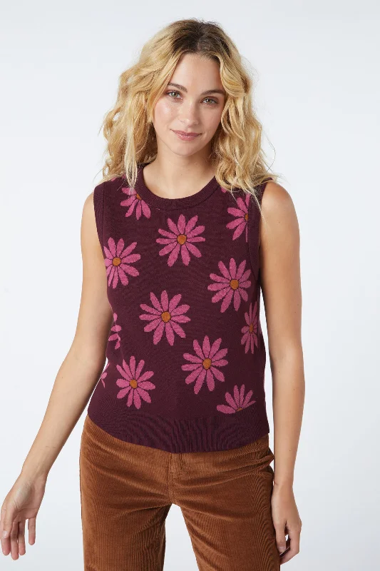 Daisy Knit Vest