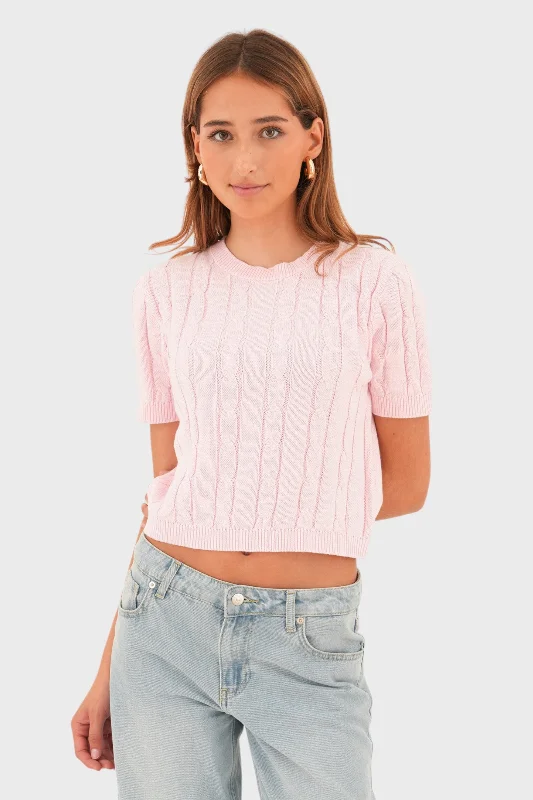 "Norway" sweater light pink