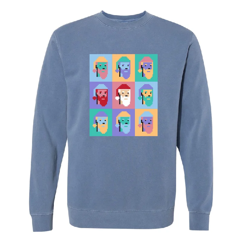 Santapunk Group Pigment Dyed Premium Crewneck