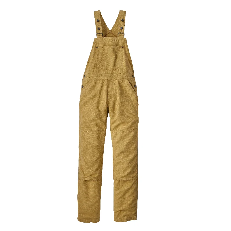 W's All Seasons Hemp Canvas Bib Overalls - Regular