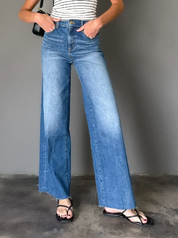 Hudson Wide Leg Jeans