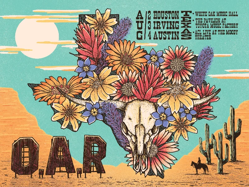 2024 Tour Texas Poster