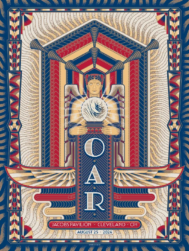 O.A.R. 2024 Cleveland, OH Poster