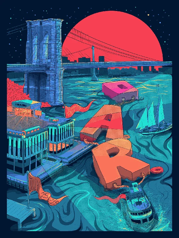 O.A.R. 2024 New York City Poster