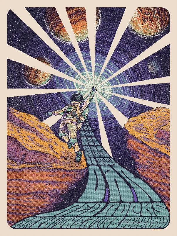 O.A.R. 2024 Red Rocks Amphitheatre Poster