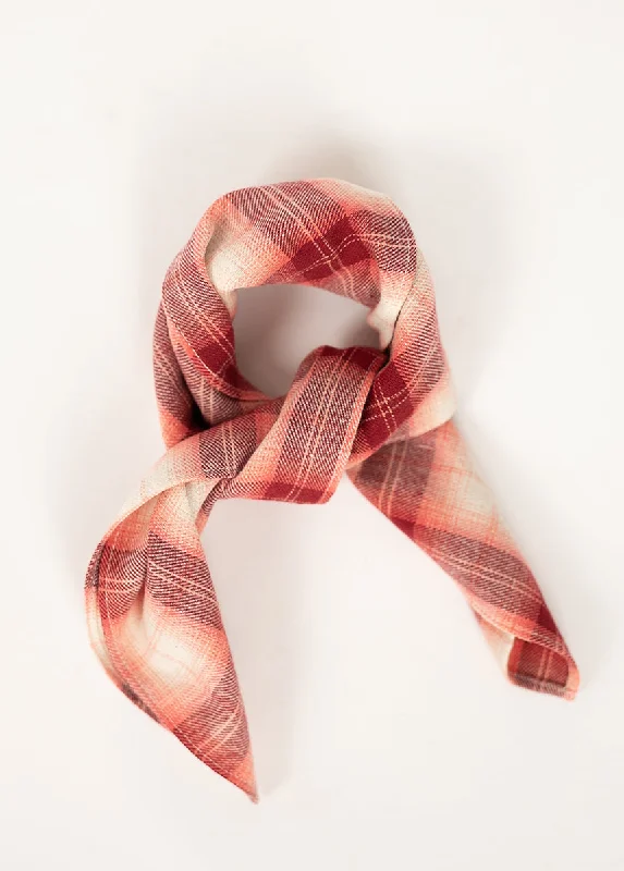 Chelsea Hair Scarf in Mesa Rose Plaid