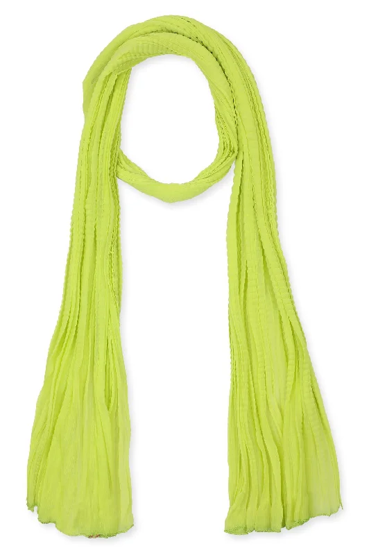 Light Green Crinkle Shiffon Dupatta