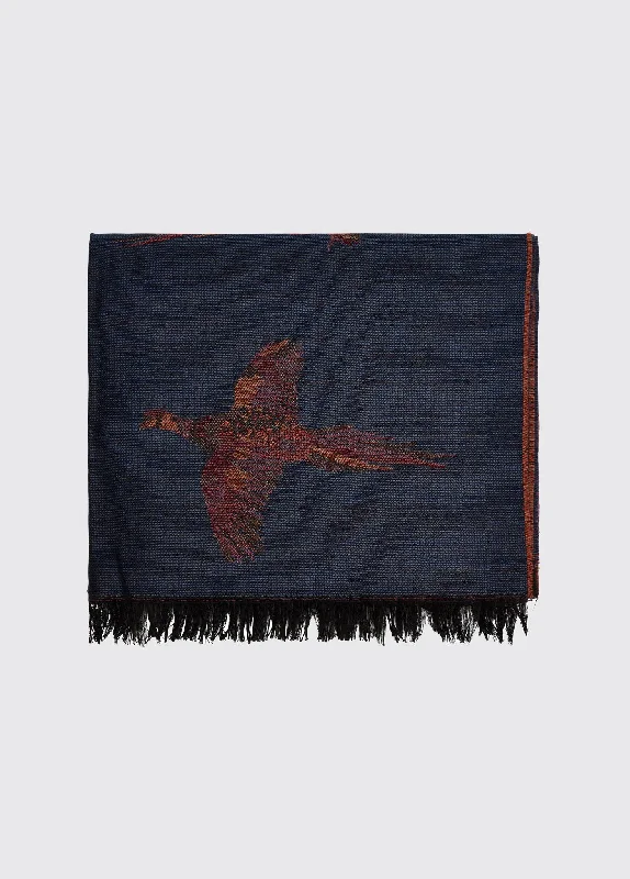 Birchdale Wool Stole - Midnight