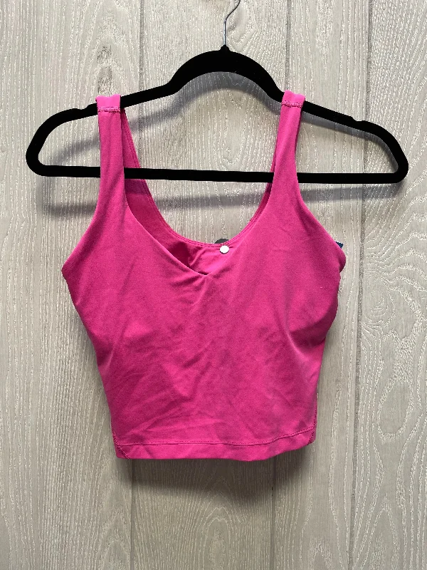 Athletic Bra By Lululemon In Pink, Size:S