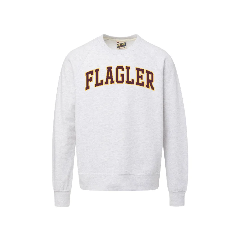 Flagler Ash Vintage Fleece Crewneck