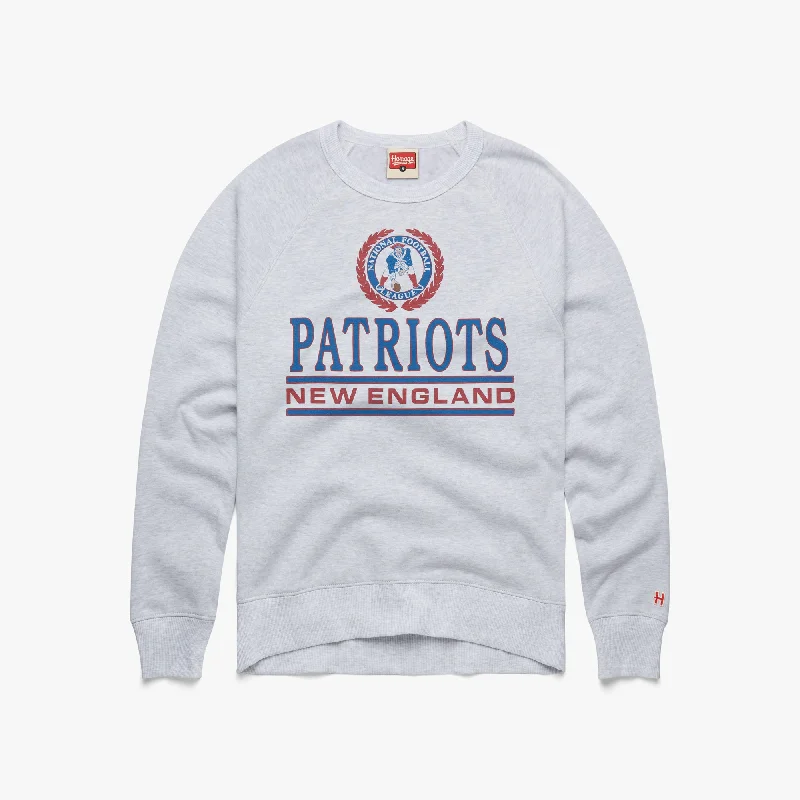 New England Patriots Crest Crewneck