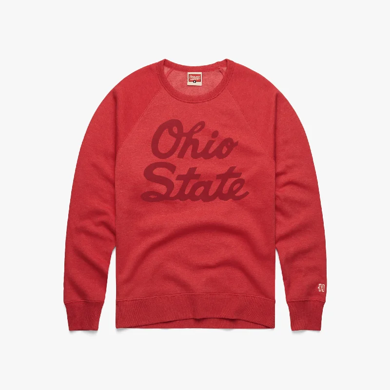 OSU 1942 All Scarlet Crewneck