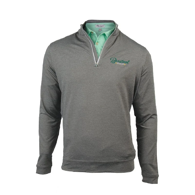 Peter Millar x Barstool Golf Perth Mélange Performance Quarter Zip